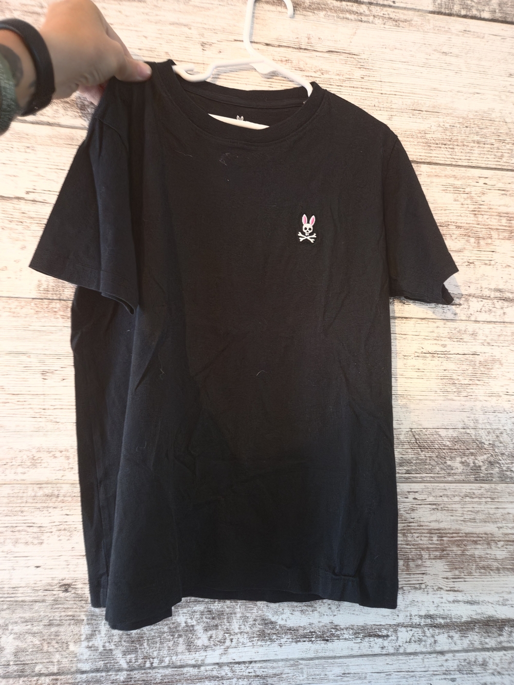 Psycho Bunny Black Kids Tee